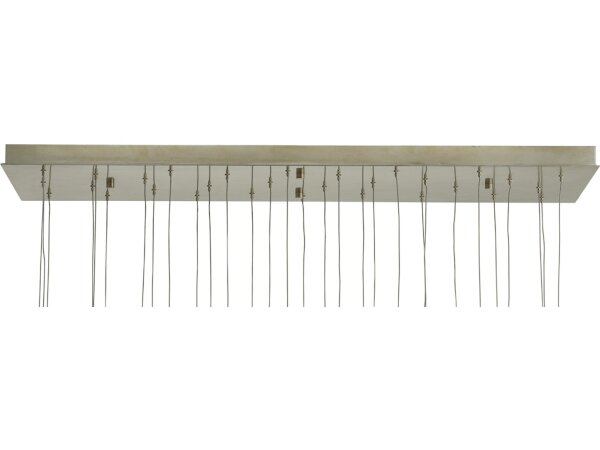 Crystal Bud 30-Light Linear Multi-Drop Pendant - Image 3