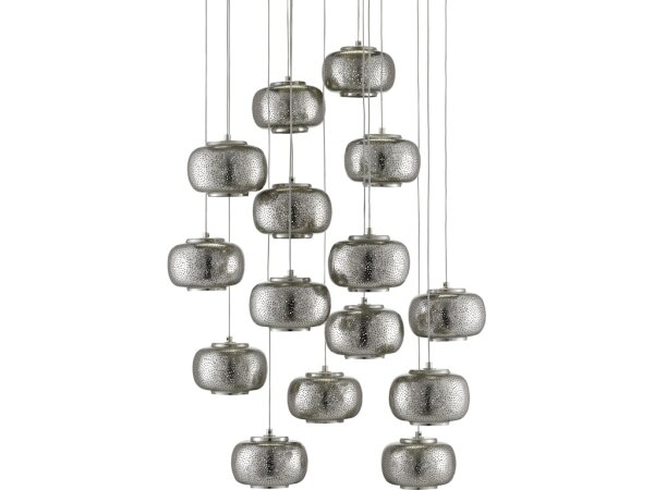 Pepper 15-Light Round Multi-Drop Pendant - Image 2