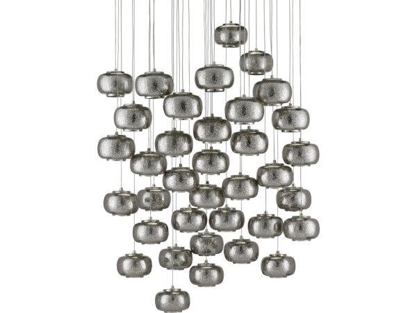Pepper 36-Light Round Multi-Drop Pendant - Image 2