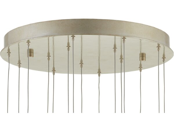 Glace Mirror 15-Light Round Multi-Drop Pendant - Image 3