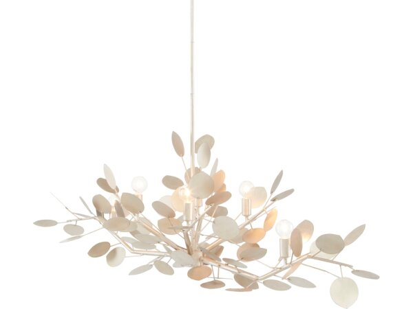 Lunaria Silver Oval Chandelier - Image 3