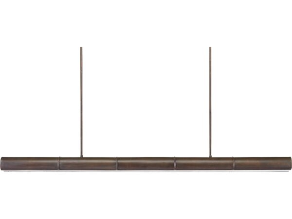 Lyon Large Bronze Linear Chandelier - Image 2