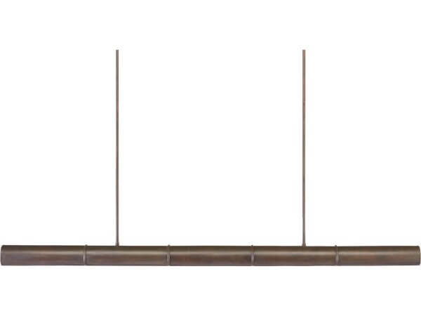 Lyon Large Bronze Linear Chandelier - Image 3