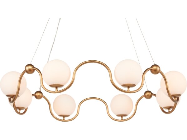 Equilibrium Brass Chandelier - Image 3