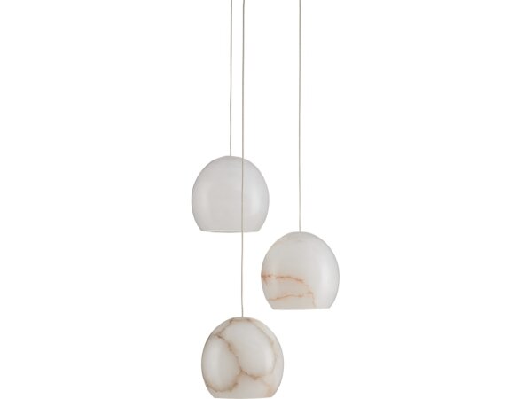 Lazio 3-Light Round Multi-Drop Pendant - Image 2