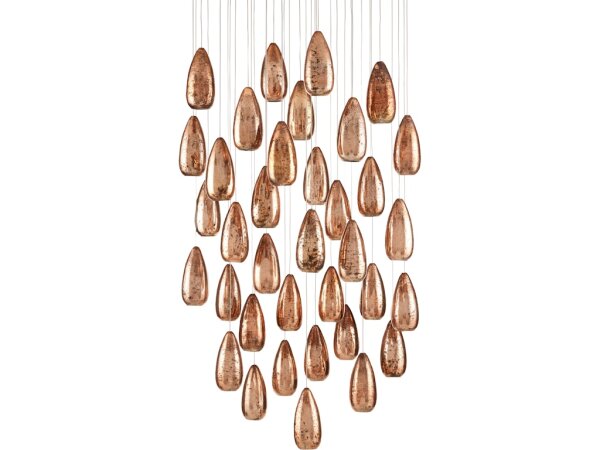 Rame 36-Light Round Multi-Drop Pendant - Image 2