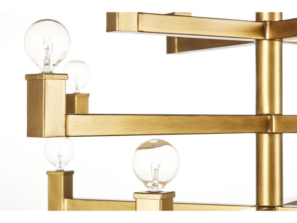 Andre Medium Brass Chandelier - Image 3