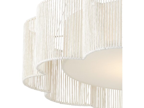 Ancroft White Chandelier - Image 4