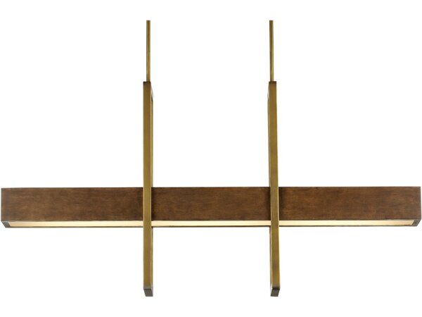 Tonbridge Chestnut Linear Chandelier - Image 3