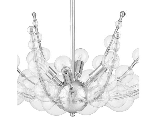Abberton Nickel Chandelier - Image 3