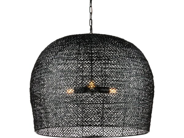 Piero Large Black Chandelier - Image 3