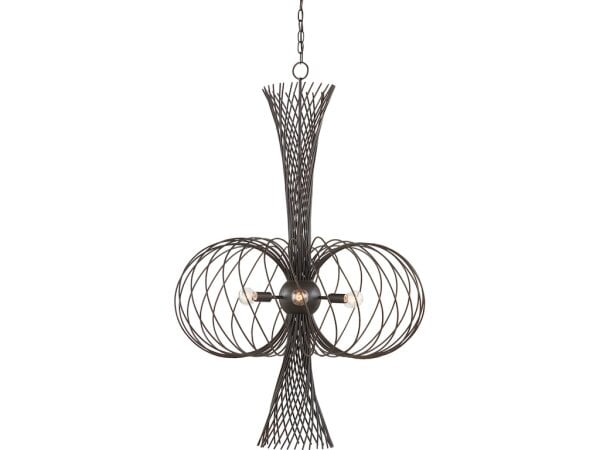 Akio Bronze Chandelier - Image 4