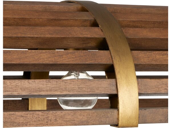 Woodbine Chestnut Rectangular Chandelier - Image 5