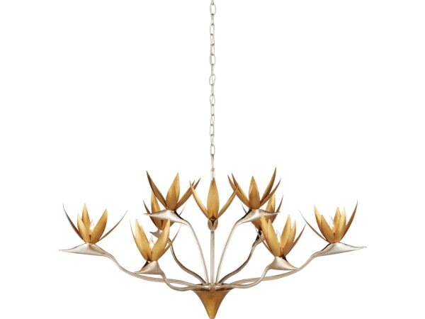 Paradiso Silver and Gold Chandelier - Image 3