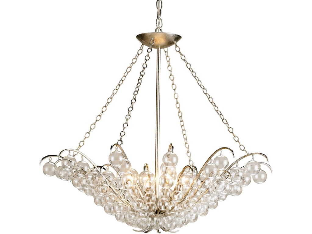 Quantum Silver Chandelier