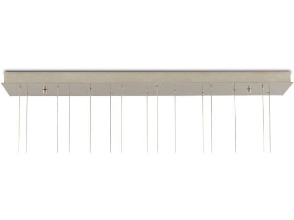 Medusa 15-Light Linear Multi-Drop Pendant - Image 3