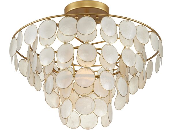 Bon Vivant Small Semi-Flush Mount - Image 3