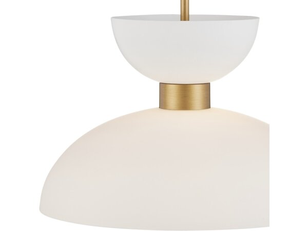 Zevio White Pendant - Image 3