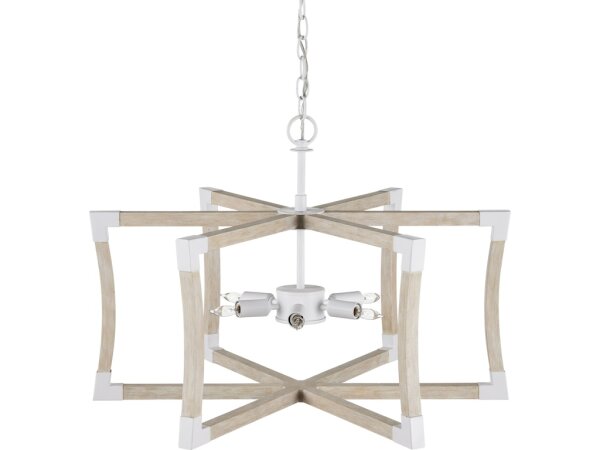 Bastian Small Sandstone Semi-Flush Mount - Image 3