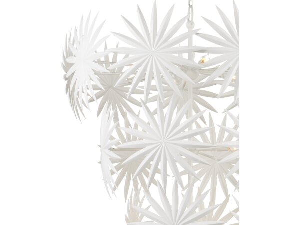 Bismarkia Large White Chandelier - Image 3