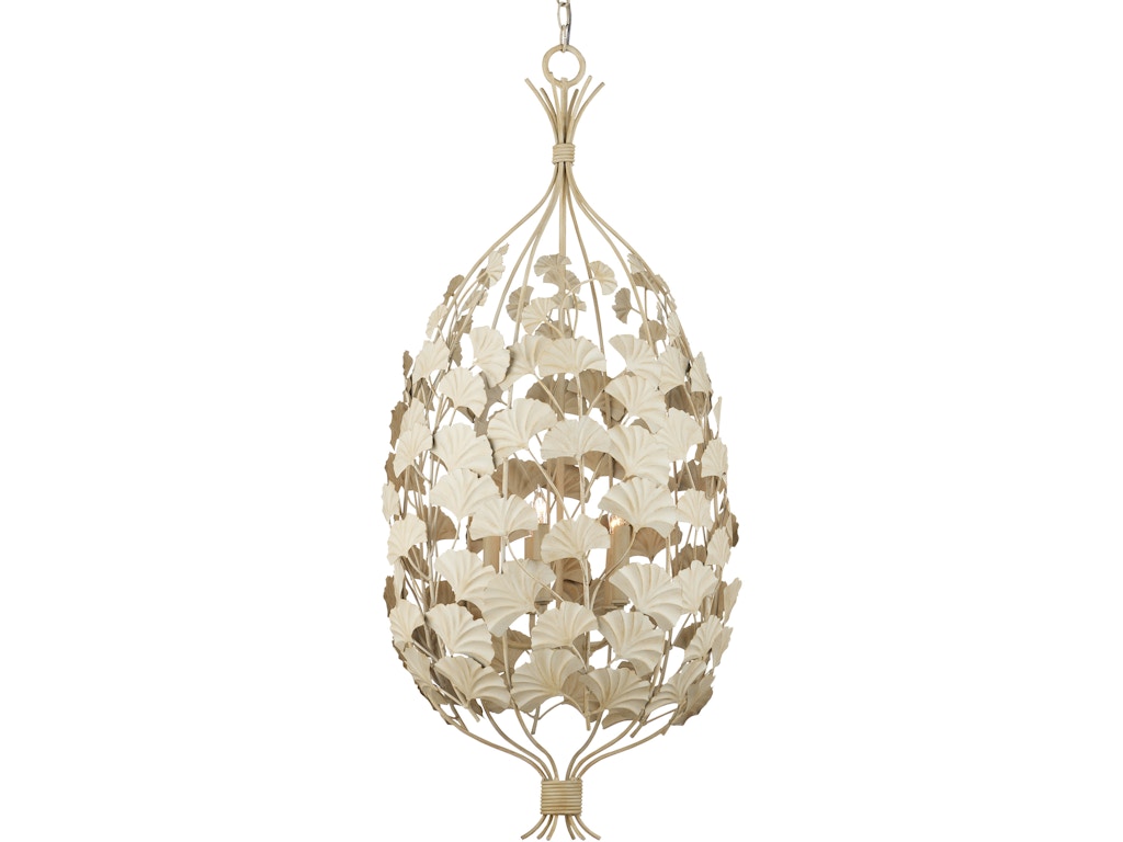 Maidenhair Cream Chandelier