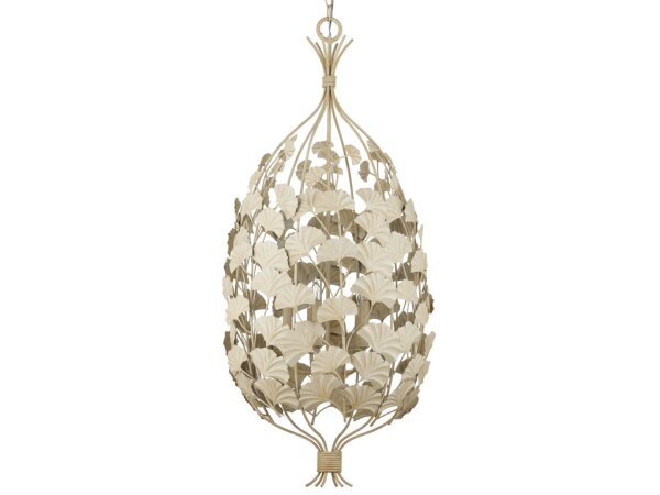 Maidenhair Cream Chandelier - Image 2