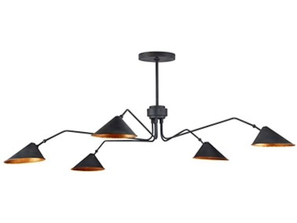 Serpa Black Chandelier