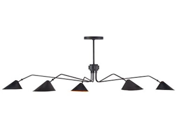 Serpa Black Chandelier - Image 3