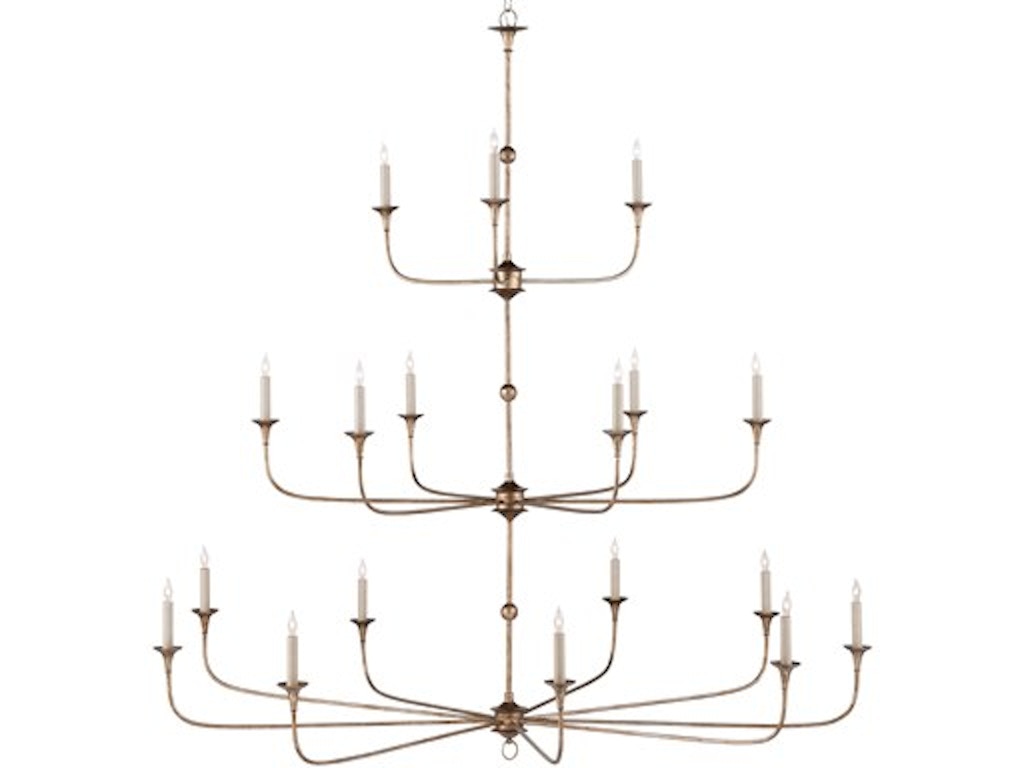 Nottaway Grande Bronze Chandelier