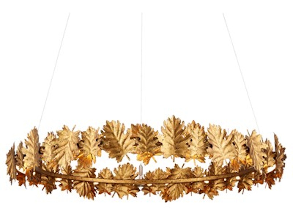English Oak Chandelier