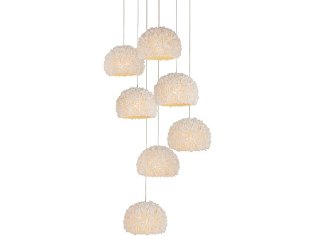 Virtu 7-Light Round Multi-Drop Pendant