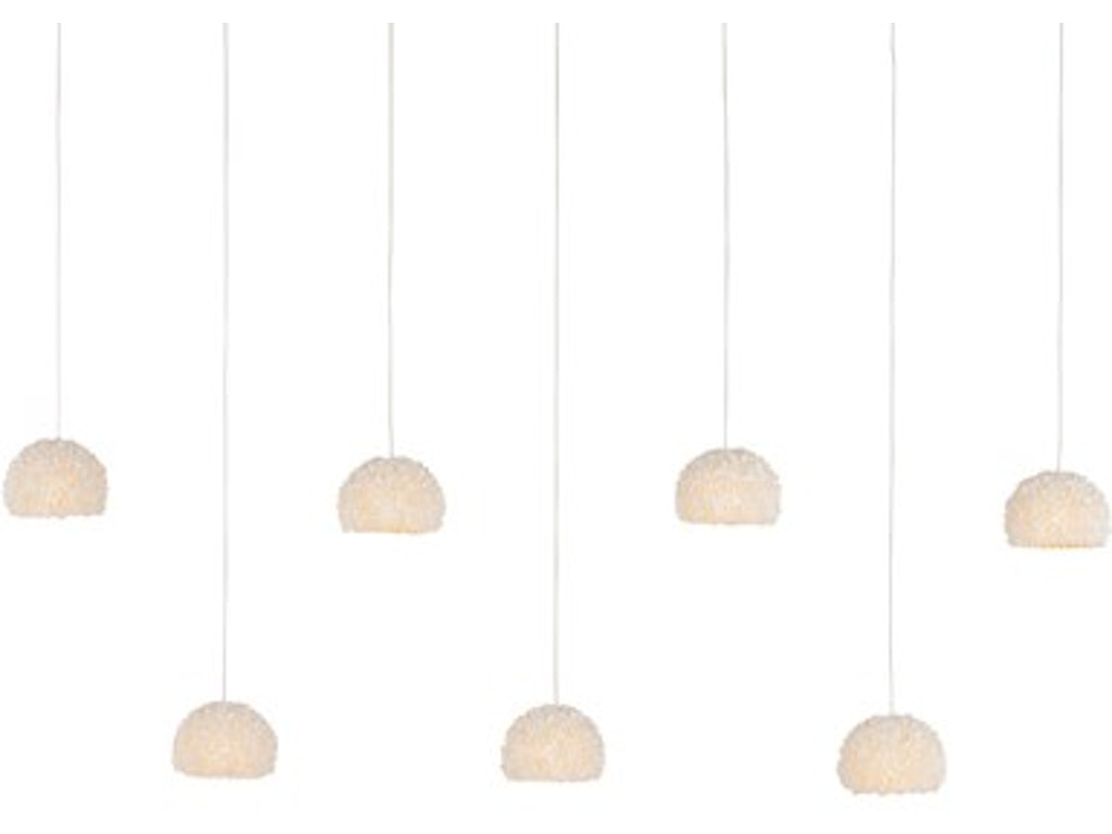 Virtu 7-Light Linear Multi-Drop Pendant