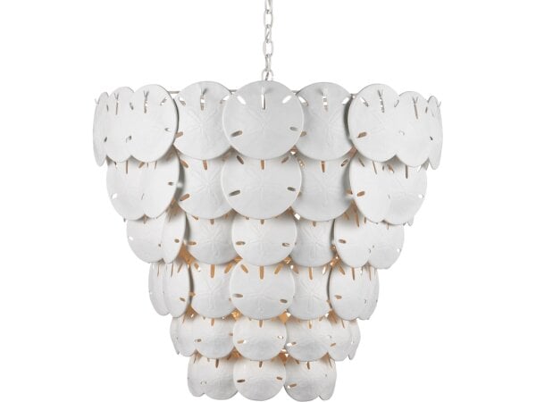 Tulum Extra Large White Chandelier