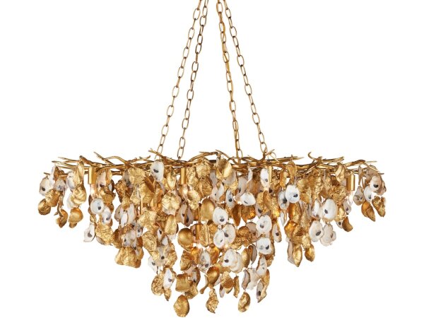Lucullan Gold Chandelier