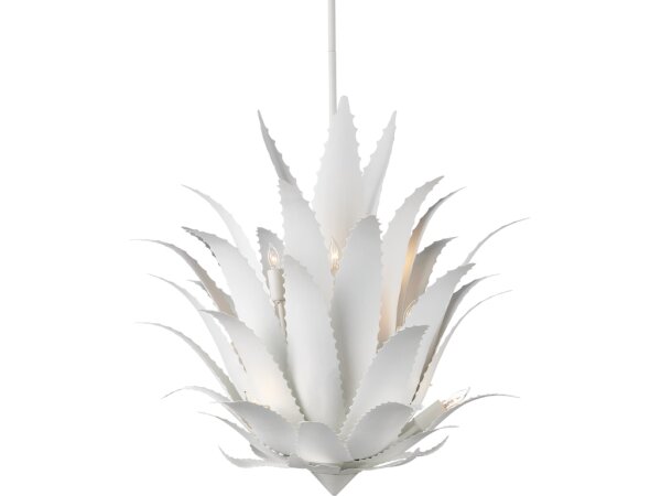 Agave White Chandelier