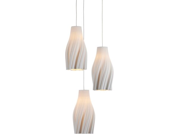 Posh 3-Light Round Multi-Drop Pendant
