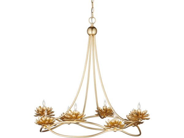Cyrene Gold Chandelier