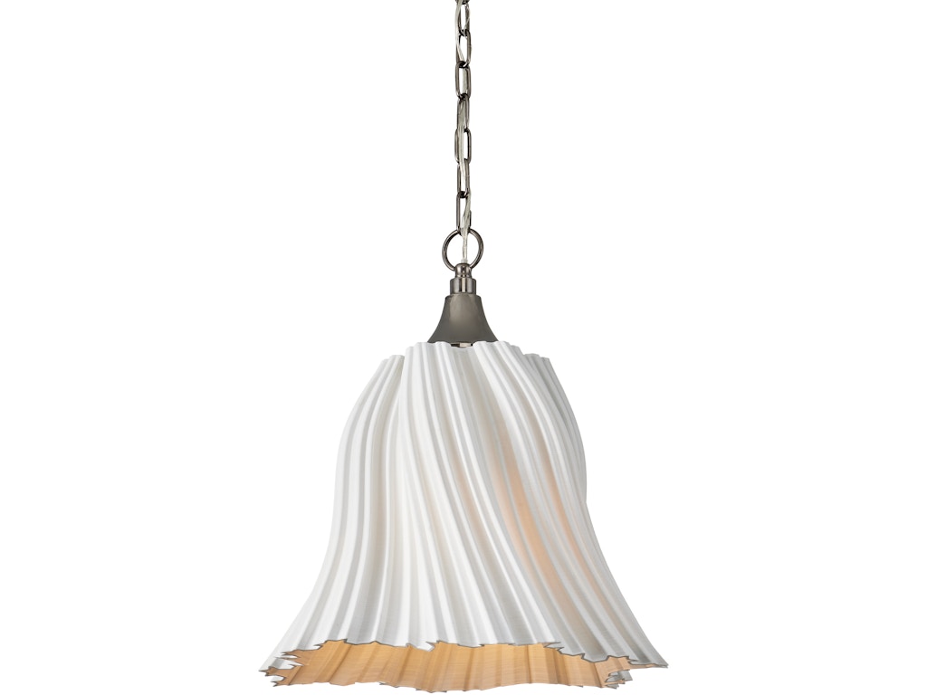Twirl White Pendant