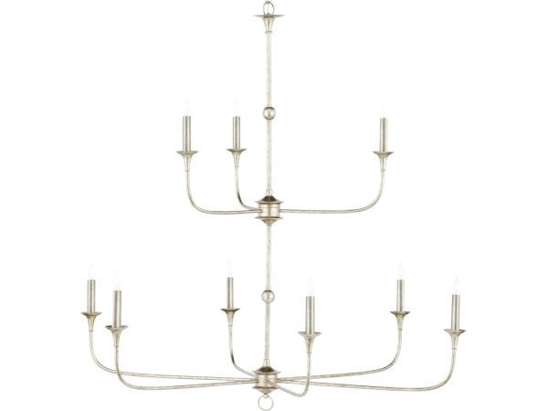 Nottaway Two-Tier Champagne Chandelier