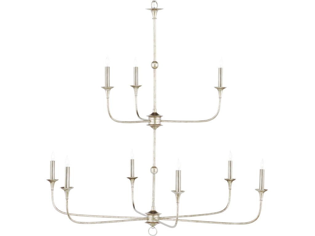 Nottaway Two-Tier Champagne Chandelier