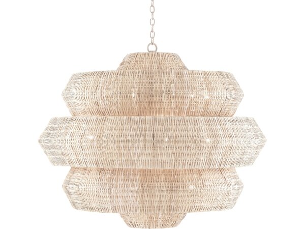 Antibes Grande White Chandelier
