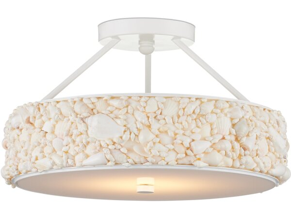 Turbinella Semi-Flush Mount