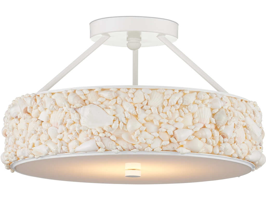 Turbinella Semi-Flush Mount