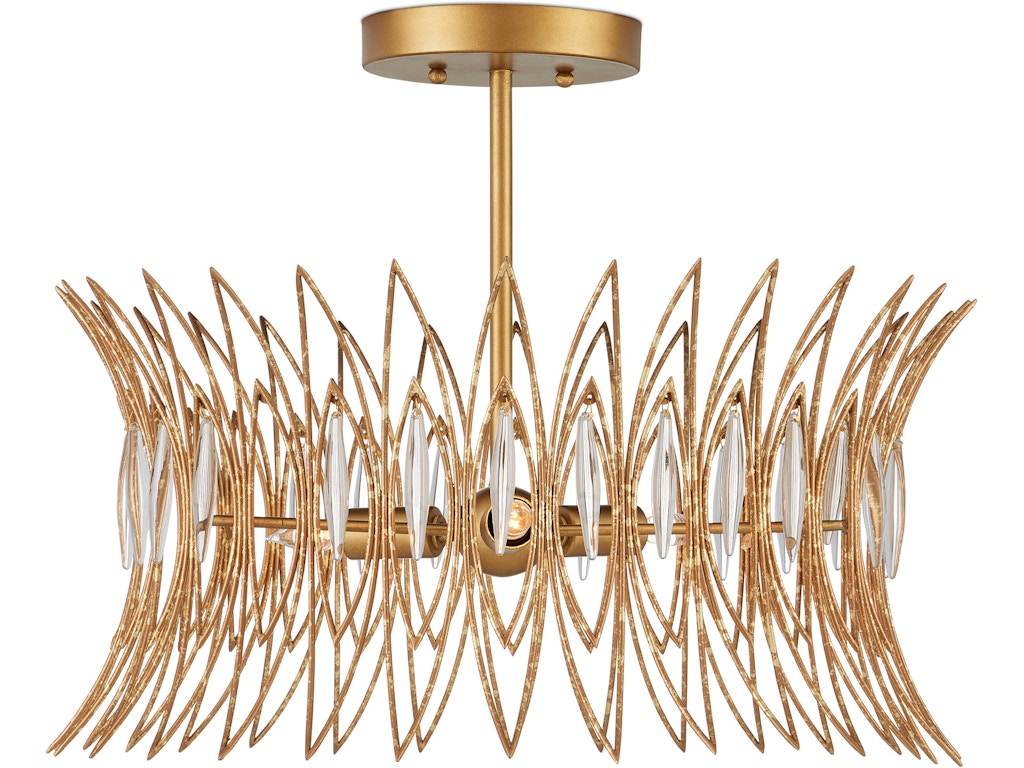 Marquise Semi-Flush Mount