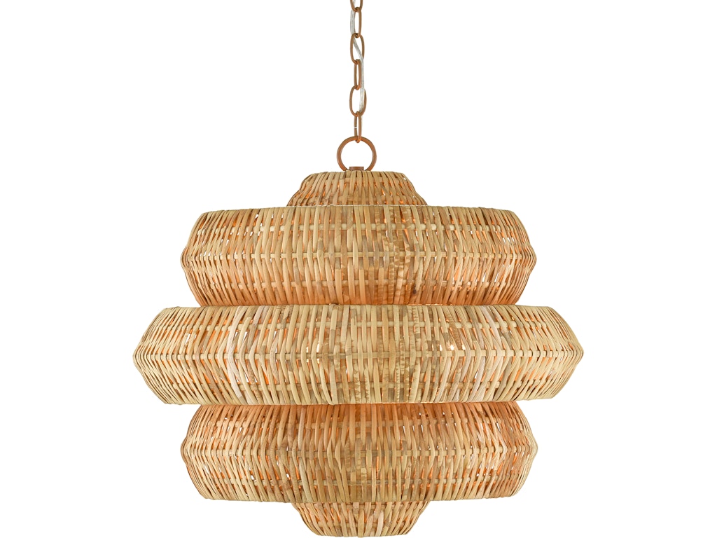 Antibes Small Natural Chandelier