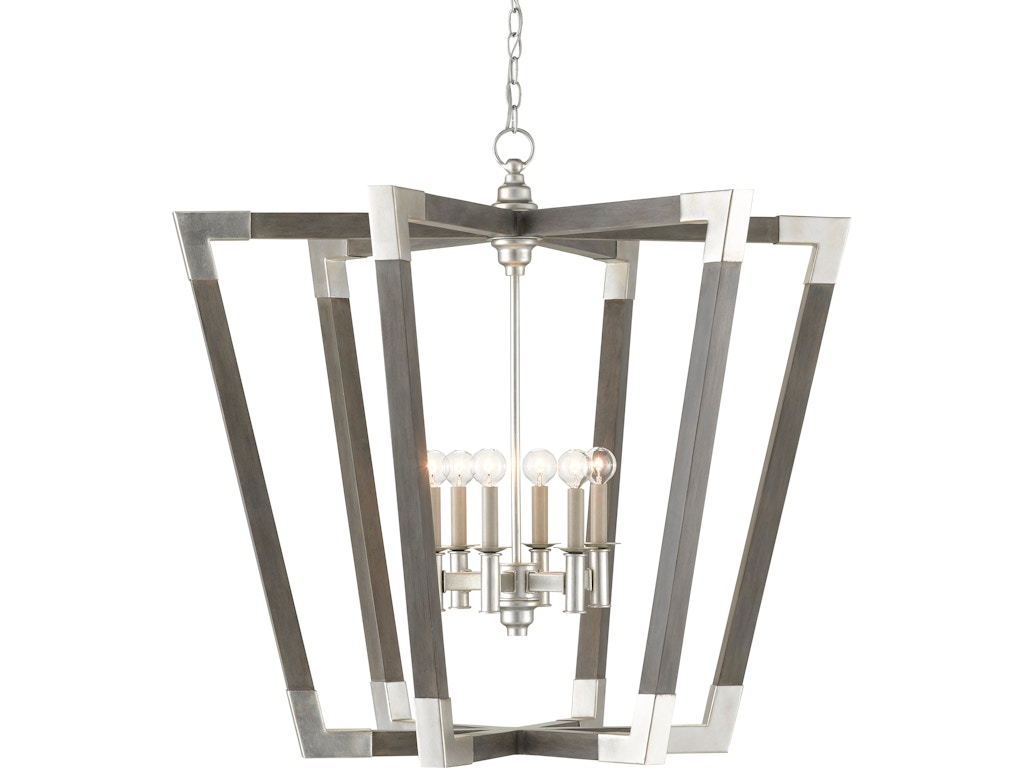 Bastian Large Gray Lantern