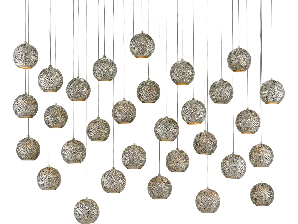 Giro 30-Light Linear Multi-Drop Pendant