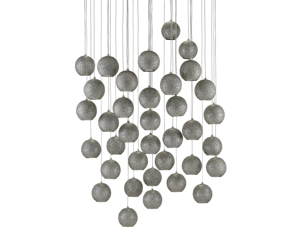 Giro 36-Light Round Multi-Drop Pendant