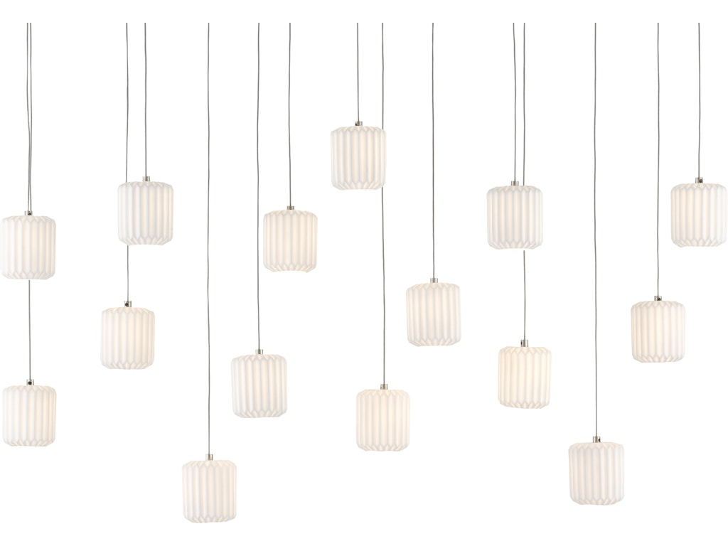 Dove 15-Light Linear Multi-Drop Pendant
