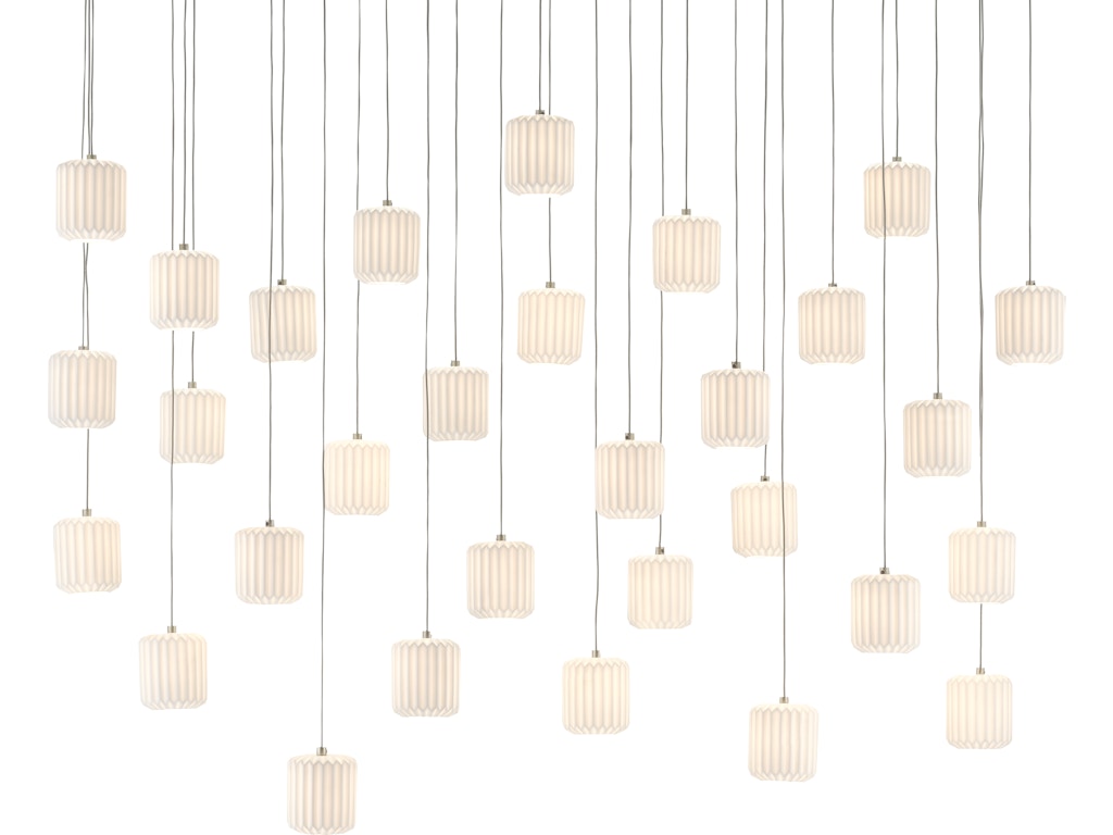 Dove 30-Light Linear Multi-Drop Pendant